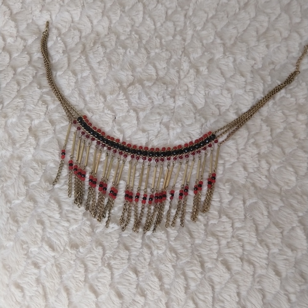 Handmade statement necklace